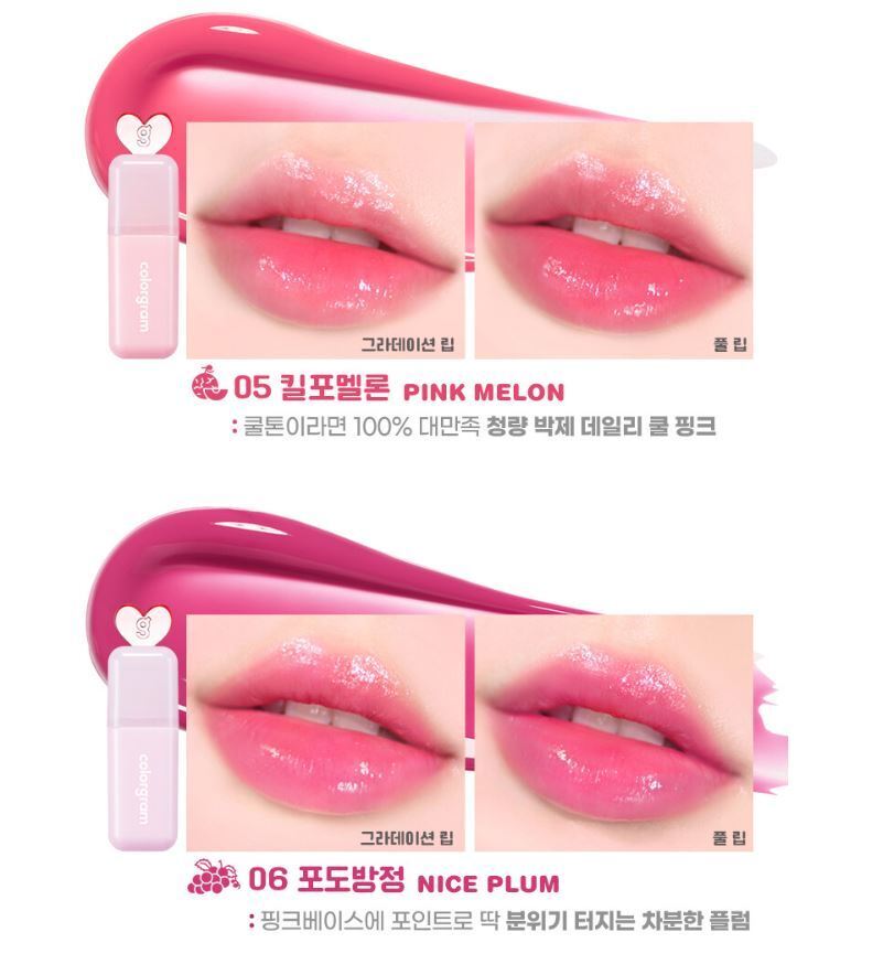 COLORGRAM Juicy Drop Tint 4g - 6 Color to Choose Health & Beauty oceanbuy.ca markham toronto free ship USA asian korean skincare