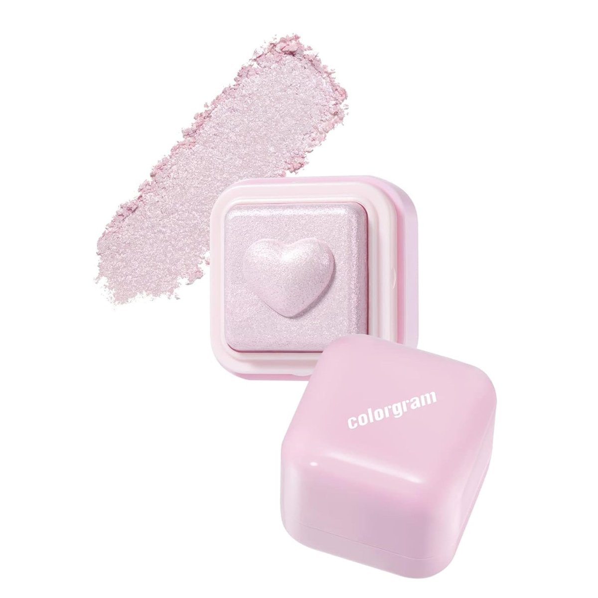 COLORGRAM Milk Bling Heartlighter 2.2g - 02 Pink Heart Health & Beauty oceanbuy.ca markham toronto free ship USA asian korean skincare