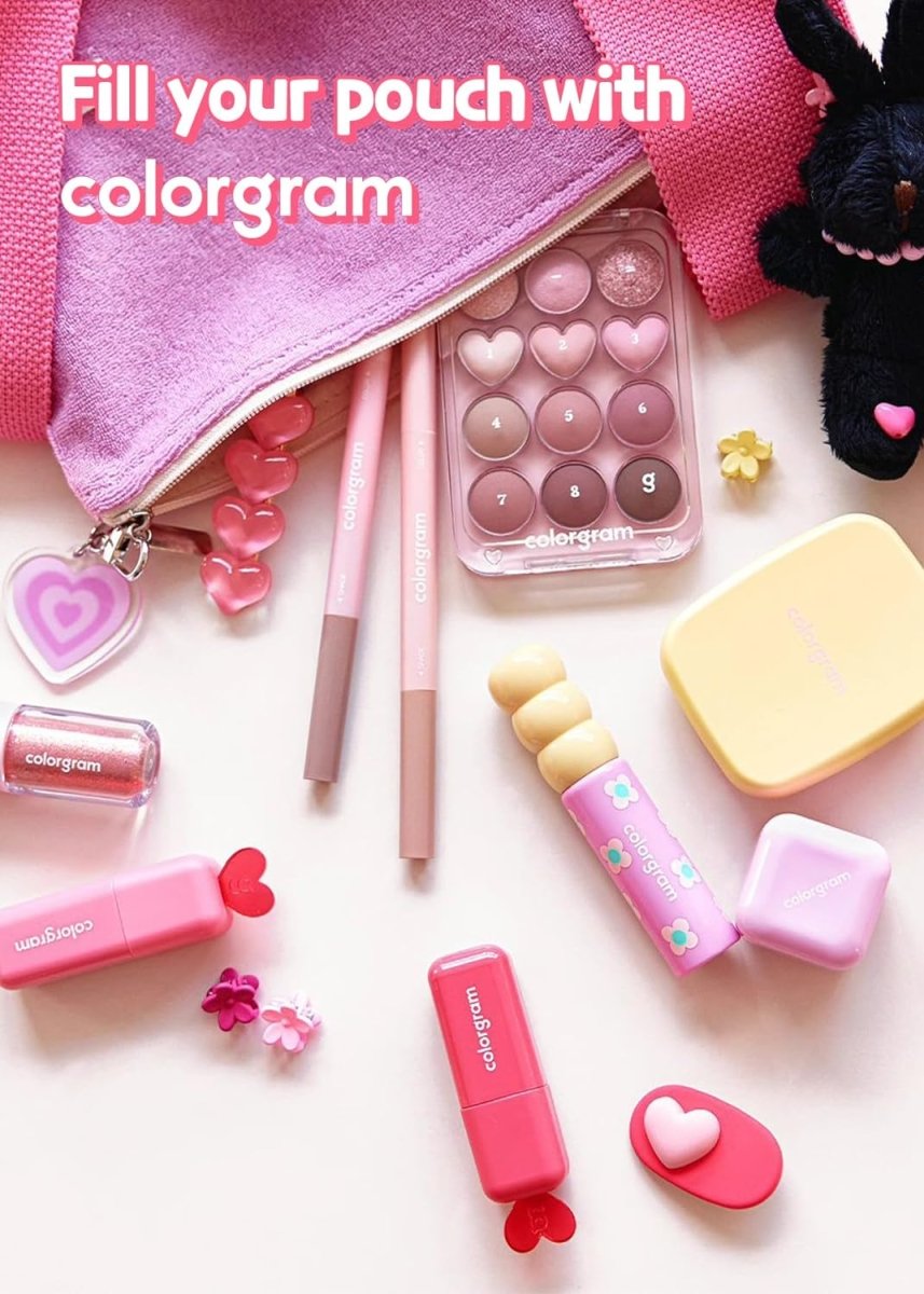 COLORGRAM Milk Bling Heartlighter 2.2g - 02 Pink Heart Health & Beauty oceanbuy.ca markham toronto free ship USA asian korean skincare