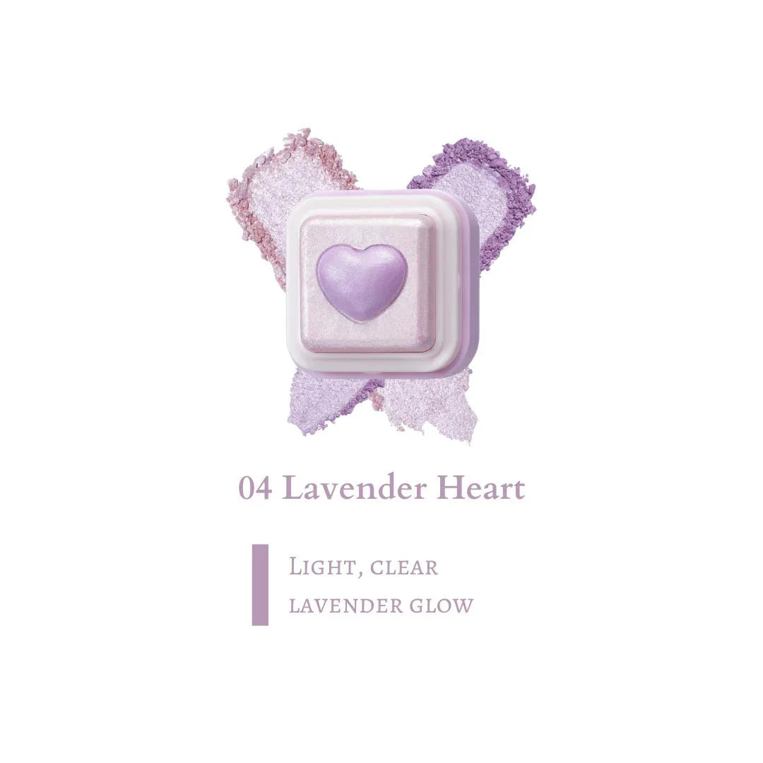 COLORGRAM Milk Bling Heartlighter 2.2g - 04 Lavender Heart Health & Beauty oceanbuy.ca markham toronto free ship USA asian korean skincare