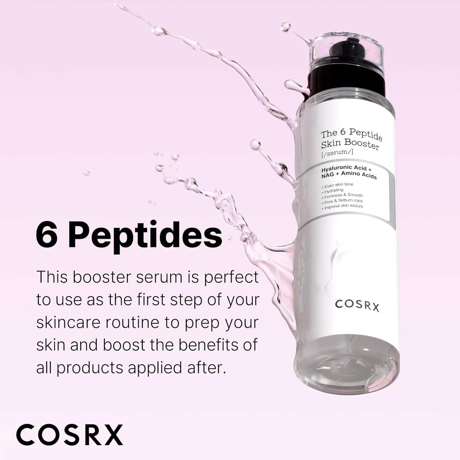 COSRX 6X Peptide Collagen Booster Toner Serum 150ml Health & Beauty oceanbuy.ca markham toronto free ship USA asian korean skincare