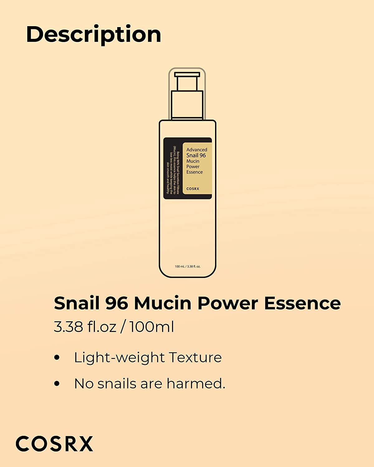 COSRX Advanced Snail 96 Mucin Power Essence 100ml Health & Beauty oceanbuy.ca markham toronto free ship USA asian korean skincare