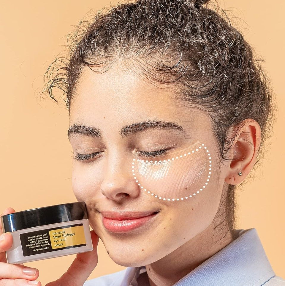 COSRX Advanced Snail Hydrogel Eye Patch 60 Patches Health & Beauty oceanbuy beauty markham toronto free ship USA asian korean skincare