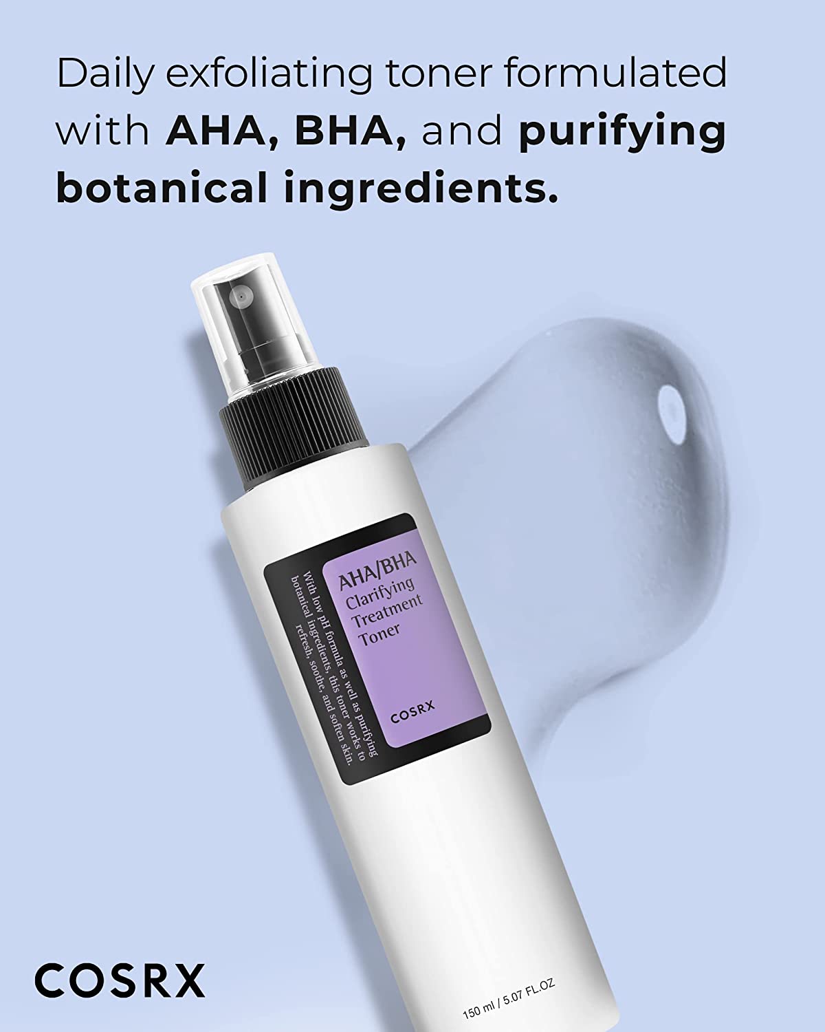 COSRX AHA BHA Clarifying Treatment Toner 150ml Health & Beauty oceanbuy.ca markham toronto free ship USA asian korean skincare