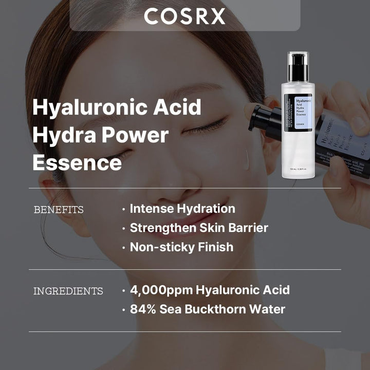 COSRX Hyaluronic Acid Hydra Power Essence 100ml oceanbuy beauty markham toronto free ship USA asian korean skincare