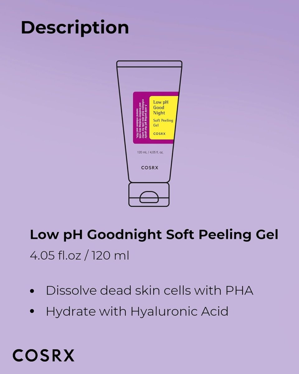 COSRX Low pH Goodnight Soft Peeling Gel 120ml Health & Beauty oceanbuy.ca markham toronto free ship USA asian korean skincare