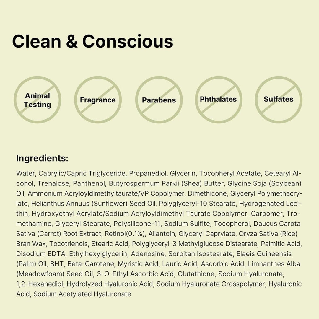 COSRX Retinol 0.1% Cream 20ml Health & Beauty oceanbuy beauty markham toronto free ship USA asian korean skincare