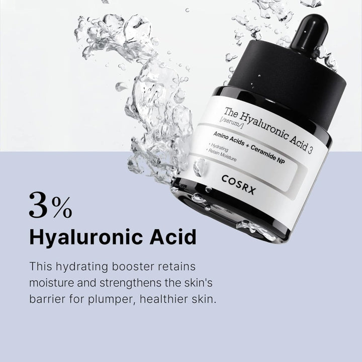 COSRX The Hyaluronic Acid 3 Serum 20ml Health & Beauty Kbeauty markham toronto free ship USA asian korean