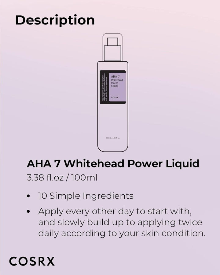 COSRX AHA 7 Whitehead Power Liquid 100ml Health & Beauty