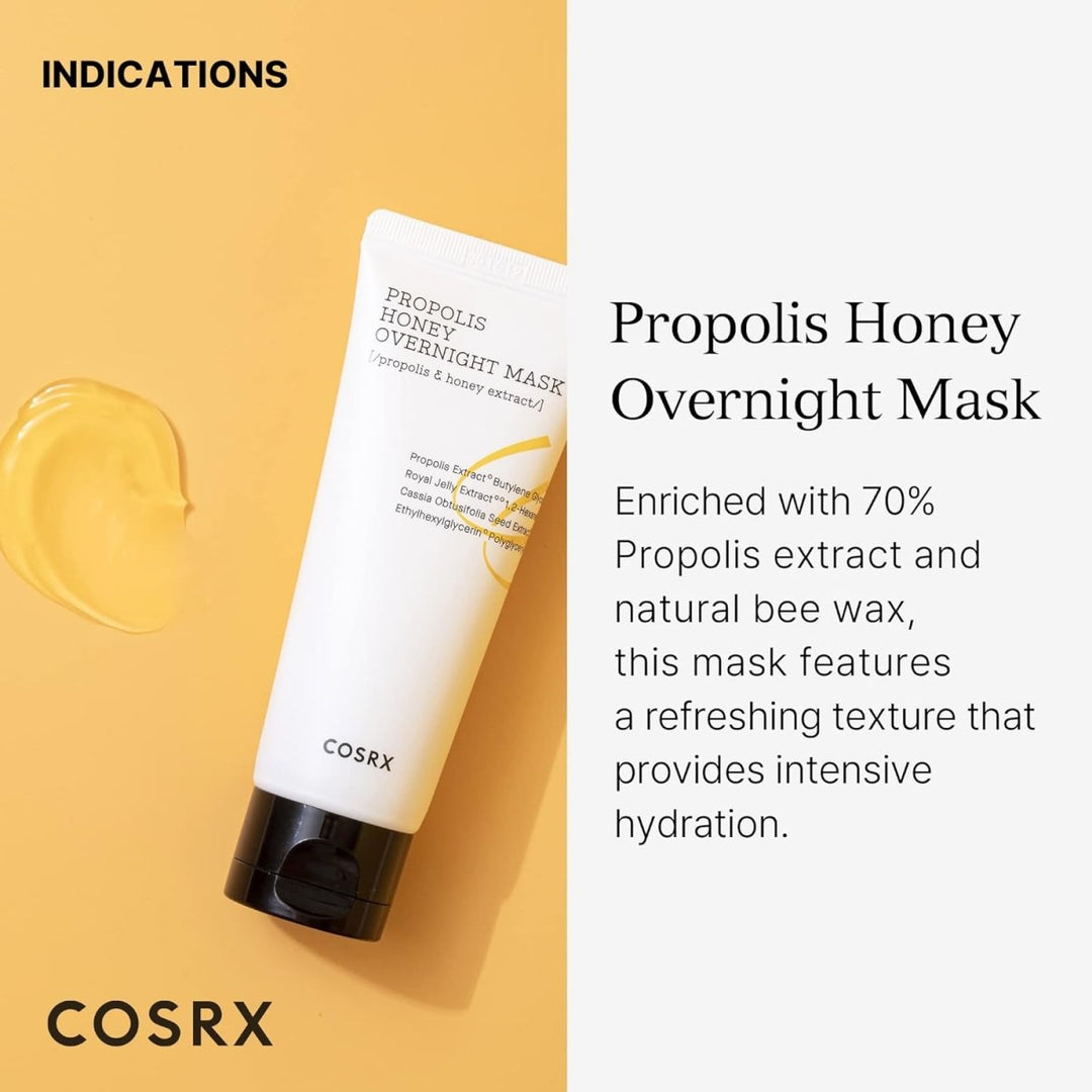 COSRX Full Fit Propolis Honey Overnight Mask 60ml Health & Beauty 3