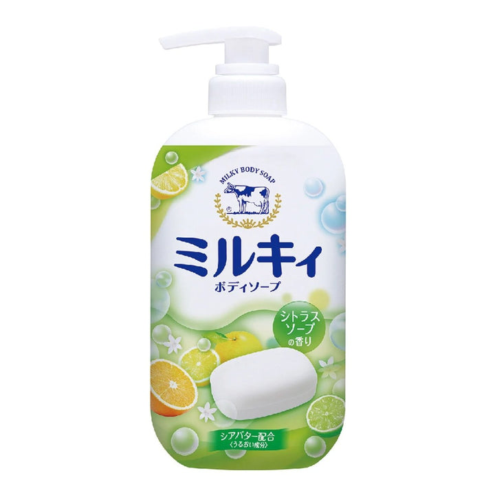 COW BRAND Milky Body Soap 550ml - Citrus Health & Beauty oceanbuy beauty markham toronto free ship USA asian korean skincare