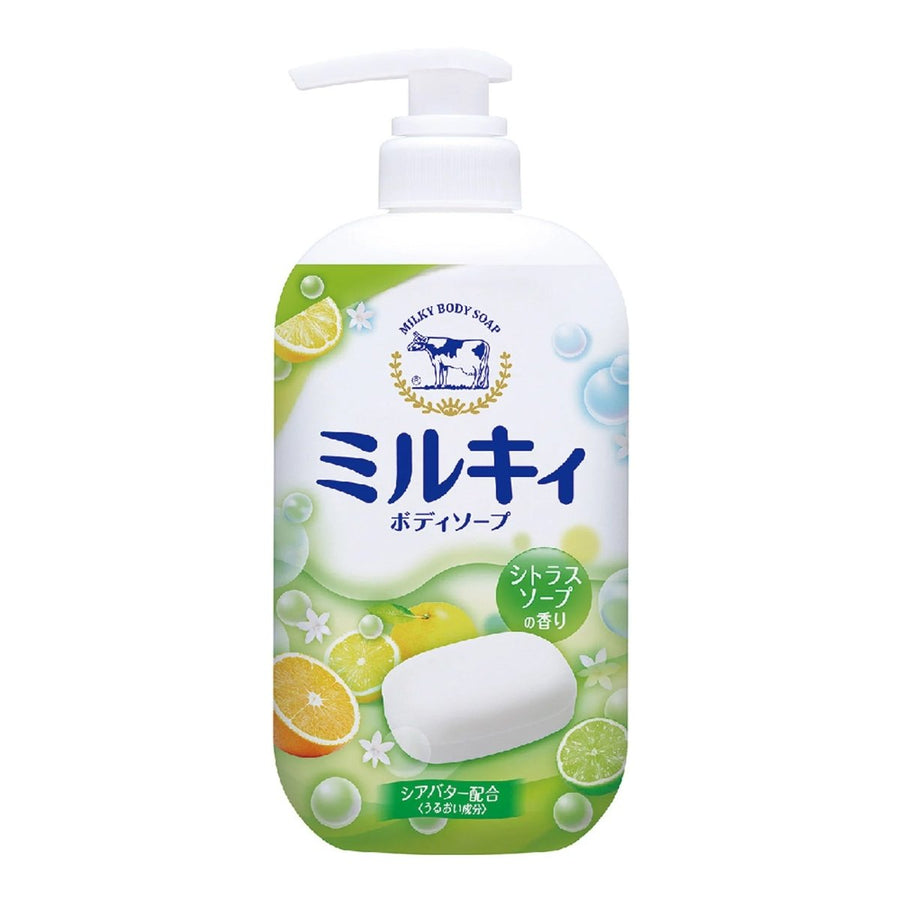 COW BRAND Milky Body Soap 550ml - Citrus Health & Beauty oceanbuy beauty markham toronto free ship USA asian korean skincare