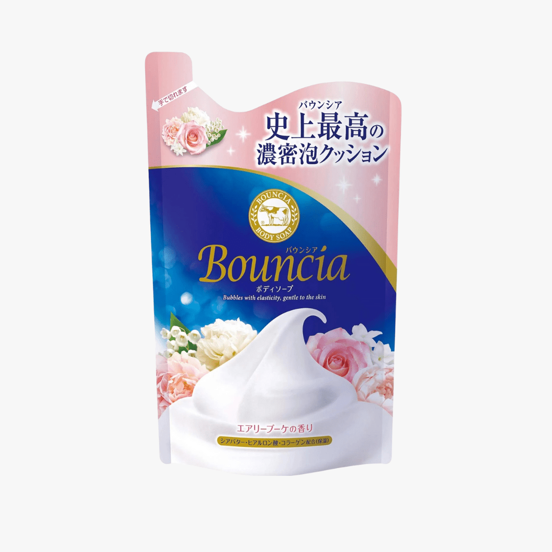 COW Brand Japan Bouncia Body Soap Airy Bouquet Refill 400ml Body Wash 1
