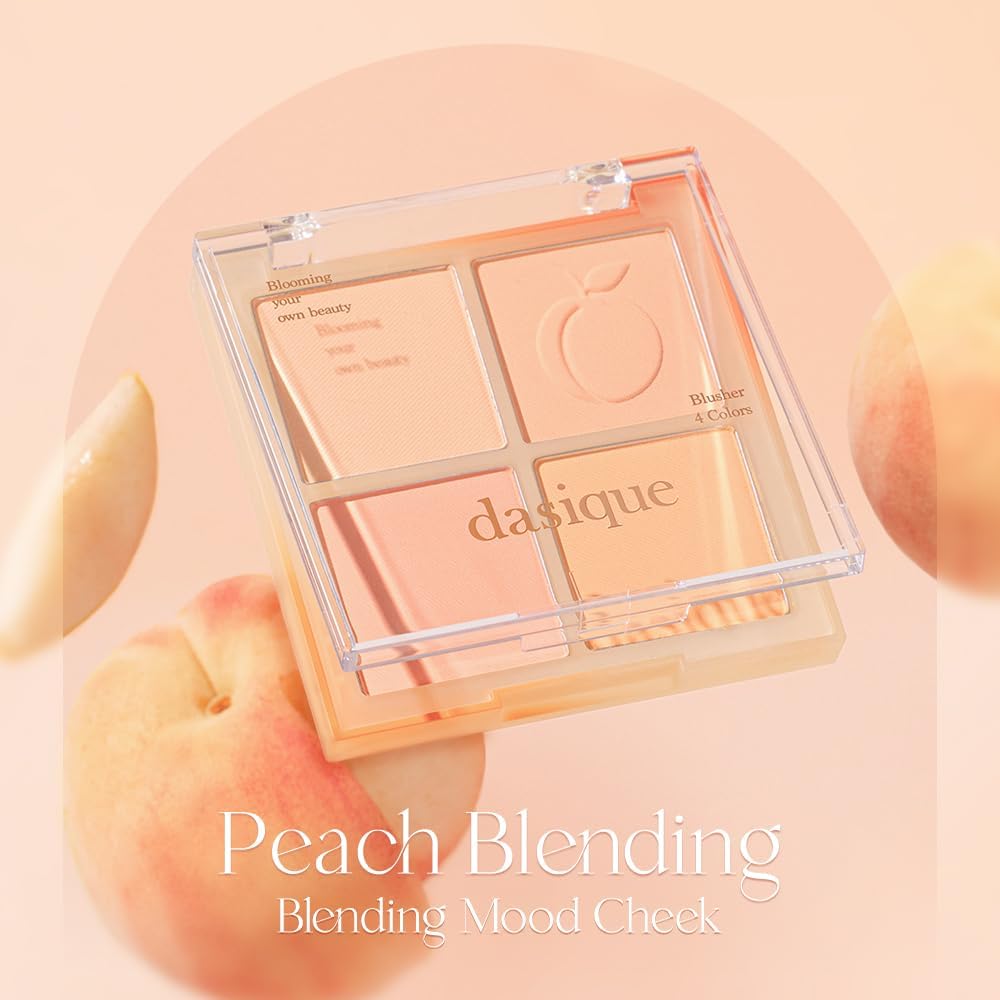 DASIQUE Blending Mood Cheek 10.4g - #03 Peach Blending Health & Beauty oceanbuy beauty markham toronto free ship USA asian korean skincare