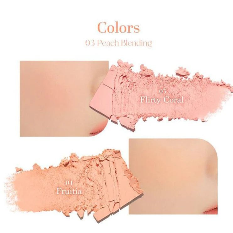 DASIQUE Blending Mood Cheek 10.4g - #03 Peach Blending Health & Beauty oceanbuy beauty markham toronto free ship USA asian korean skincare