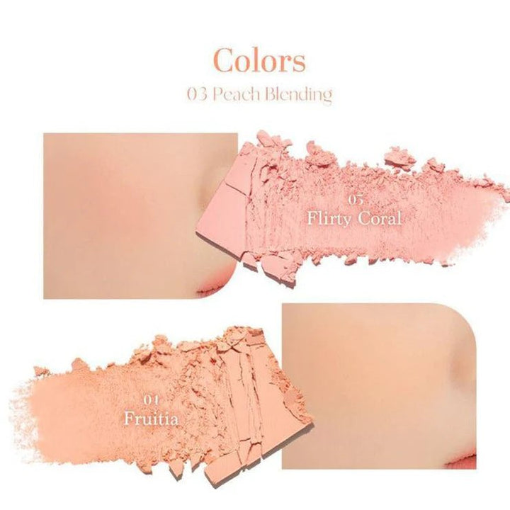 DASIQUE Blending Mood Cheek 10.4g - #03 Peach Blending Health & Beauty oceanbuy beauty markham toronto free ship USA asian korean skincare