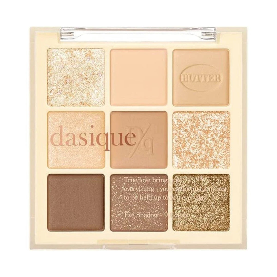 DASIQUE Eye Shadow Palette #17 Butter Cream with warm neutral tones