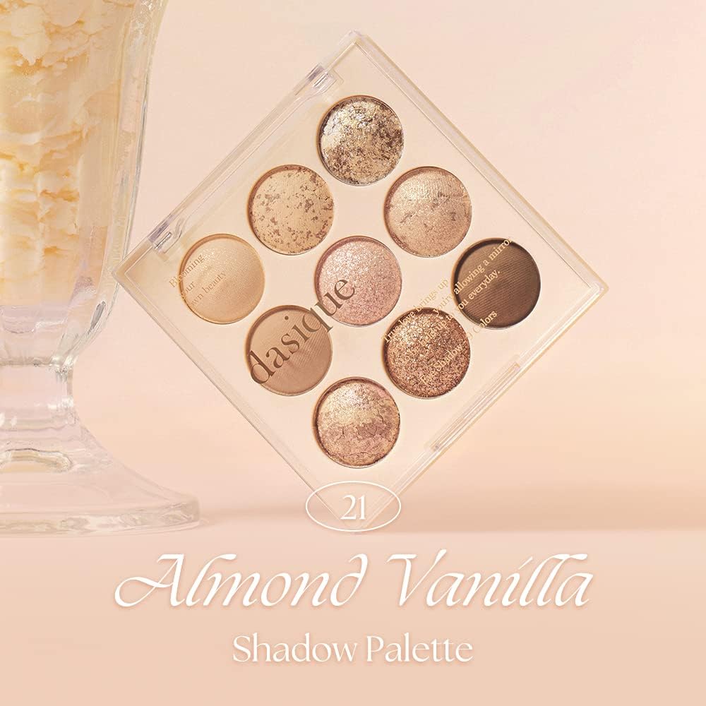 DASIQUE Icecream Collection Shadow Palette 7g - #21 Almond Vanilla Health & Beauty oceanbuy.ca markham toronto free ship USA asian korean skincare