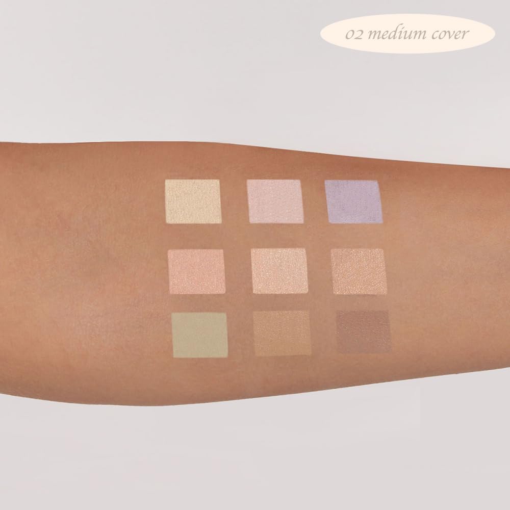 DASIQUE Pro Concealer Palette 9g - 02 Medium Cover Health & Beauty oceanbuy.ca markham toronto free ship USA asian korean skincare