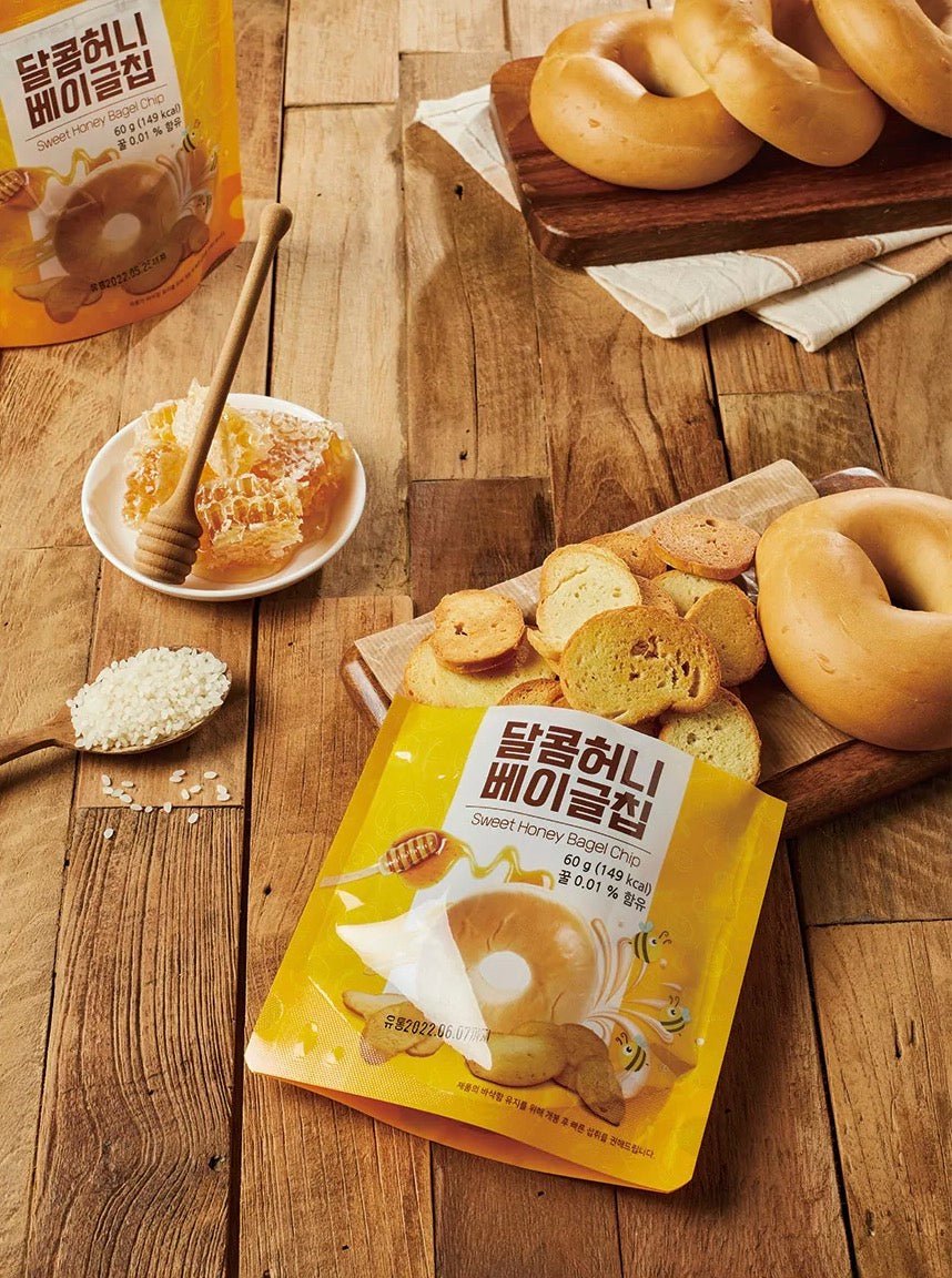 DBOATKOREA Sweet Garlic Bagel Chip 60g Food, Beverages & Tobacco oceanbuy.ca markham toronto free ship USA asian korean skincare