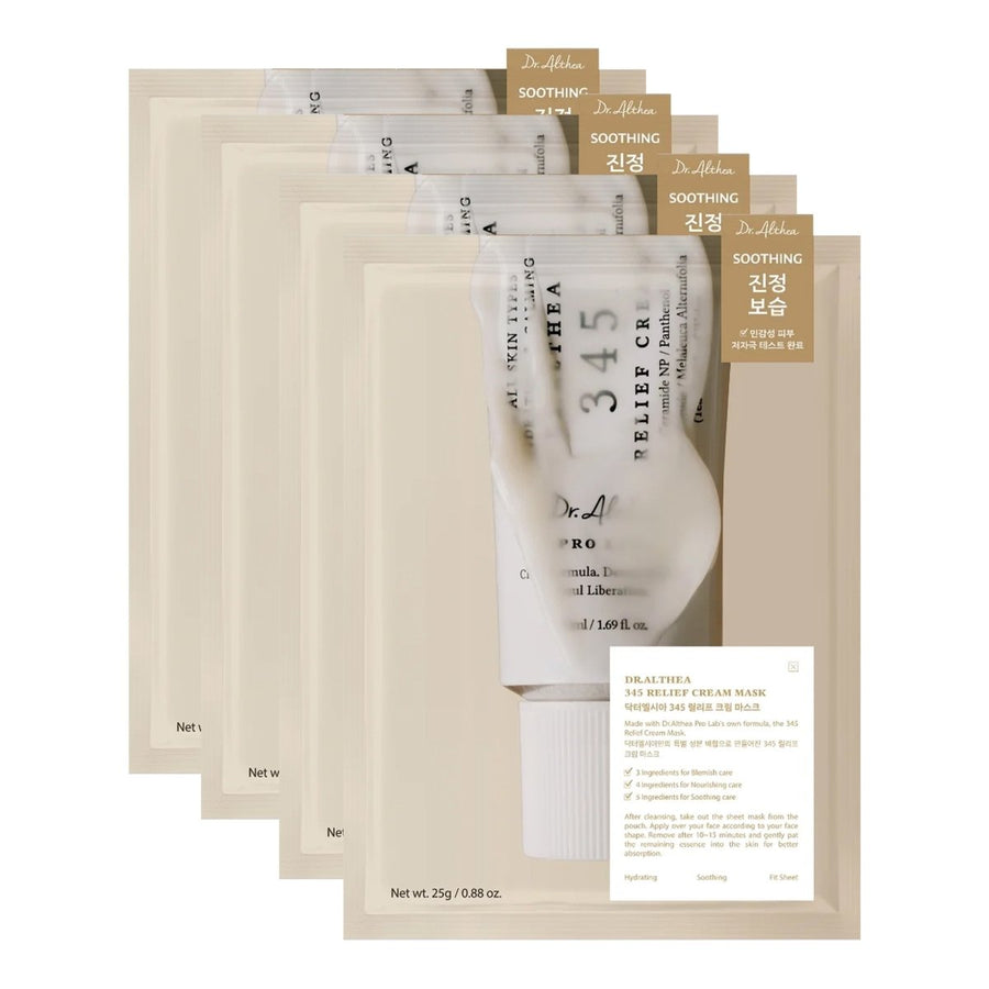 DR. ALTHEA 345 Relief Cream Mask 4Pcs Health & Beauty 1