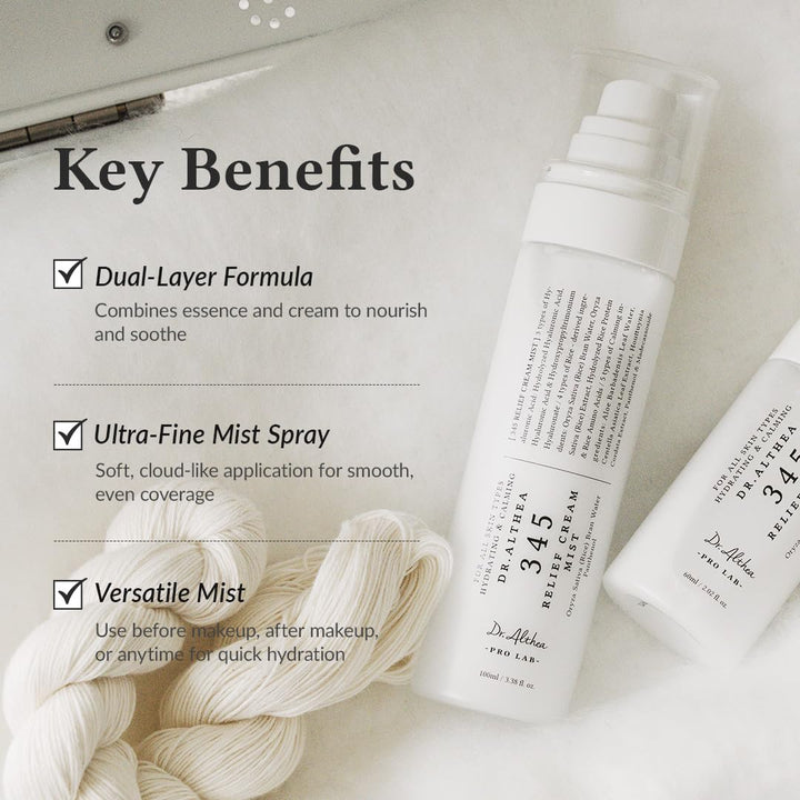 DR. ALTHEA 345 Relief Cream Mist 100ml Health & Beauty 4