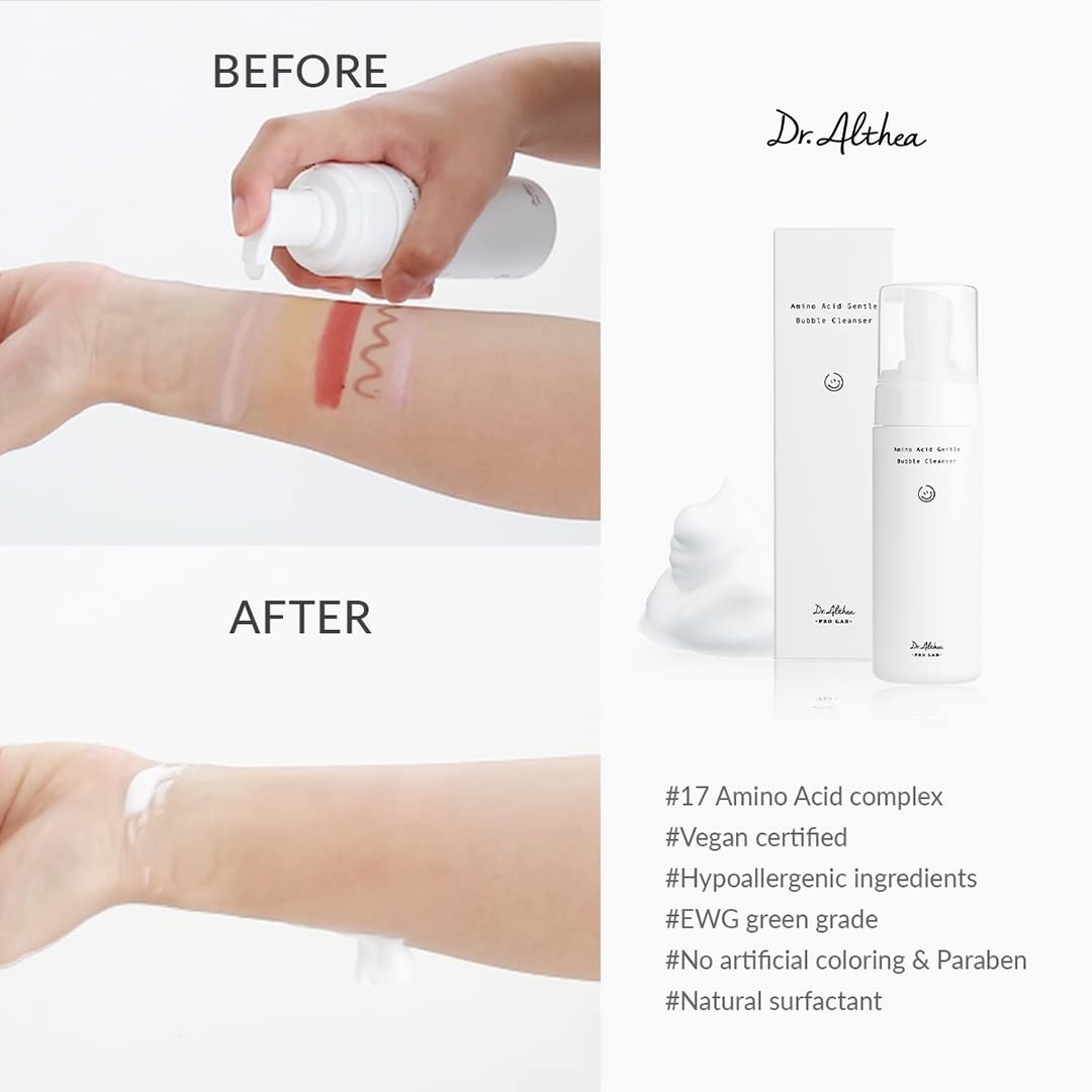 DR. ALTHEA Amino Acid Gentle Bubble Cleanser 140ml Health & Beauty