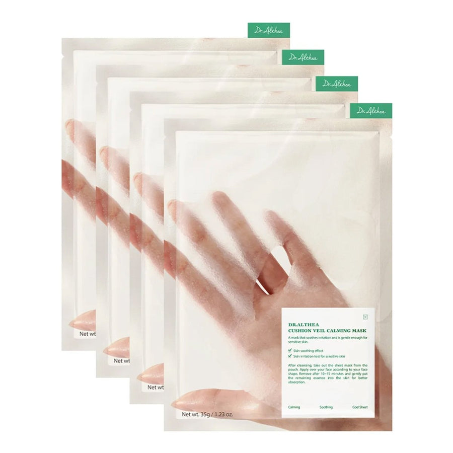 DR.ALTHEA Cushion Veil Calming Mask 4Pcs Health & Beauty
