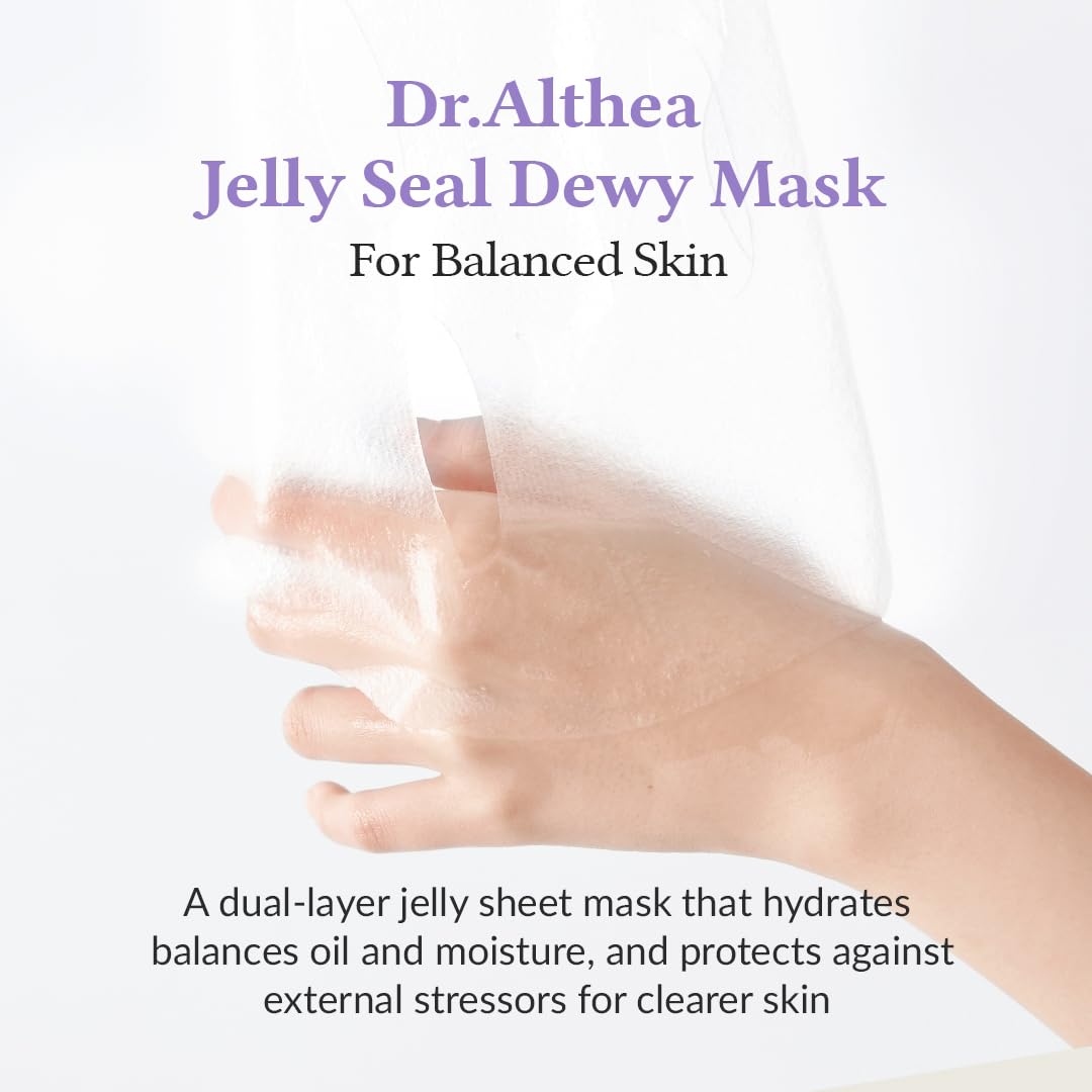 DR.ALTHEA Jelly Seal Dewy Mask 4Pcs Health & Beauty