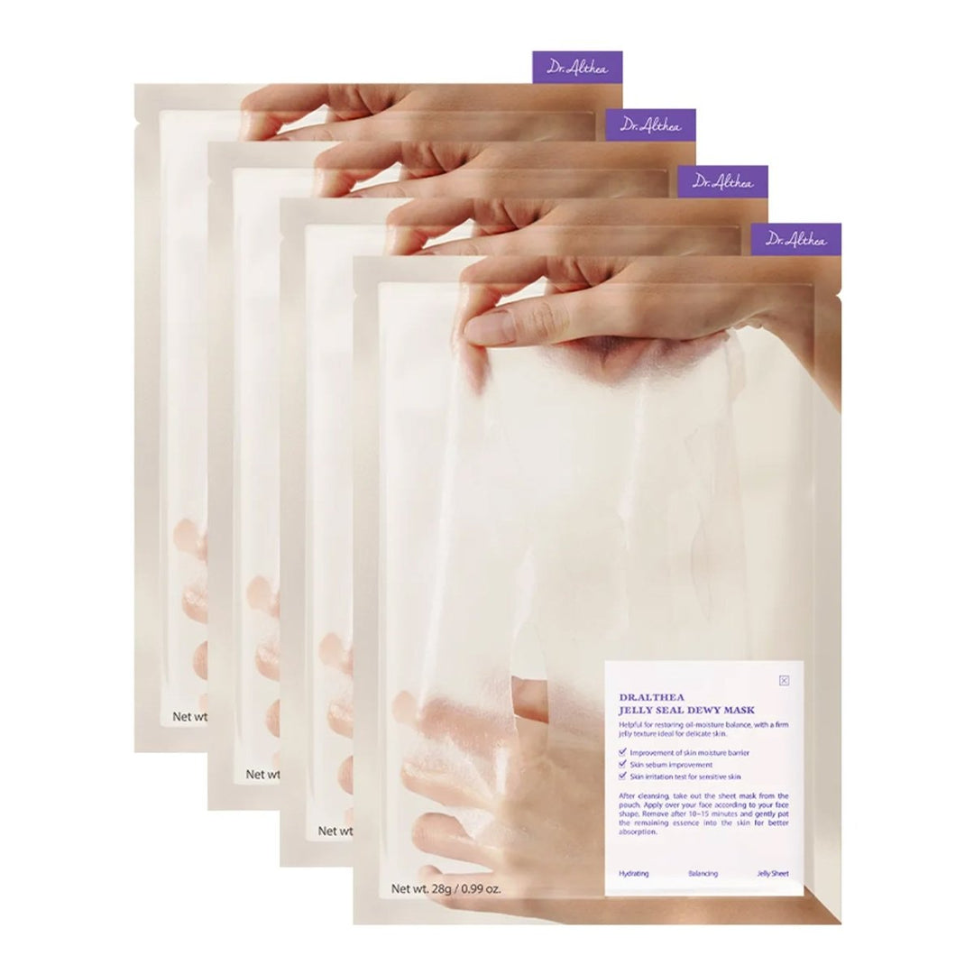 DR.ALTHEA Jelly Seal Dewy Mask 4Pcs Health & Beauty