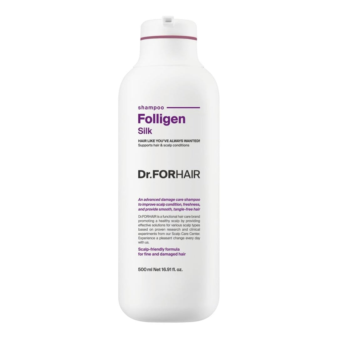 Dr.FORHAIR Folligen Silk Shampoo 500ml Hair Care