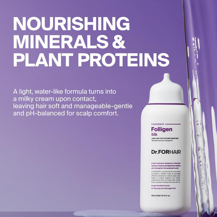 Dr.FORHAIR Folligen Silk Treatment 300ml Health & Beauty
