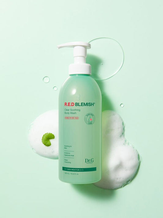 Dr.G R.E.D Blemish Clear Soothing Body Wash 480ml Body oceanbuy.ca markham toronto free ship USA asian korean skincare