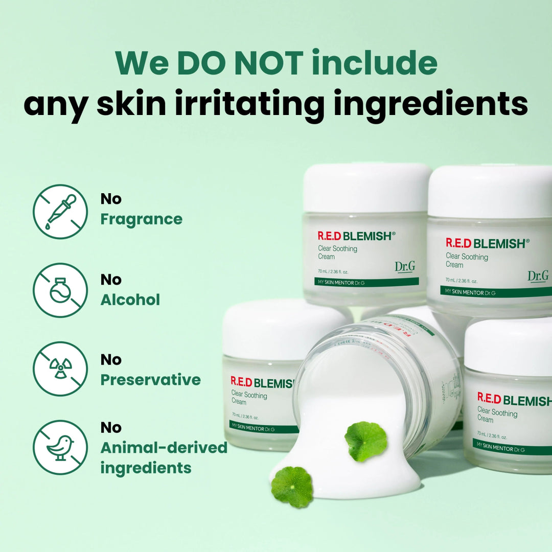 DR.G RED Soothing Cream 70ml Health & Beauty Kbeauty markham toronto free ship USA asian korean