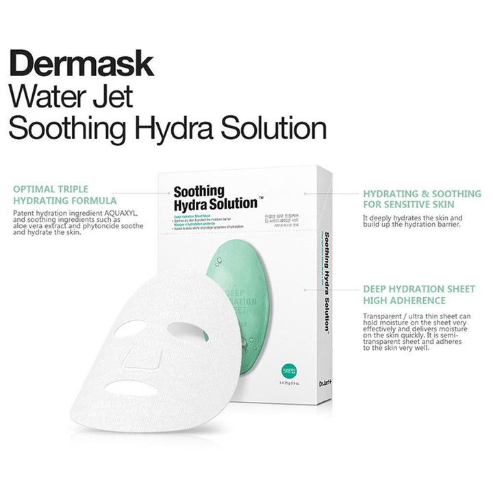 DR.JART+ Dermask Soothing Hydra Mask 5Pcs Health & Beauty oceanbuy beauty markham toronto free ship USA asian korean skincare