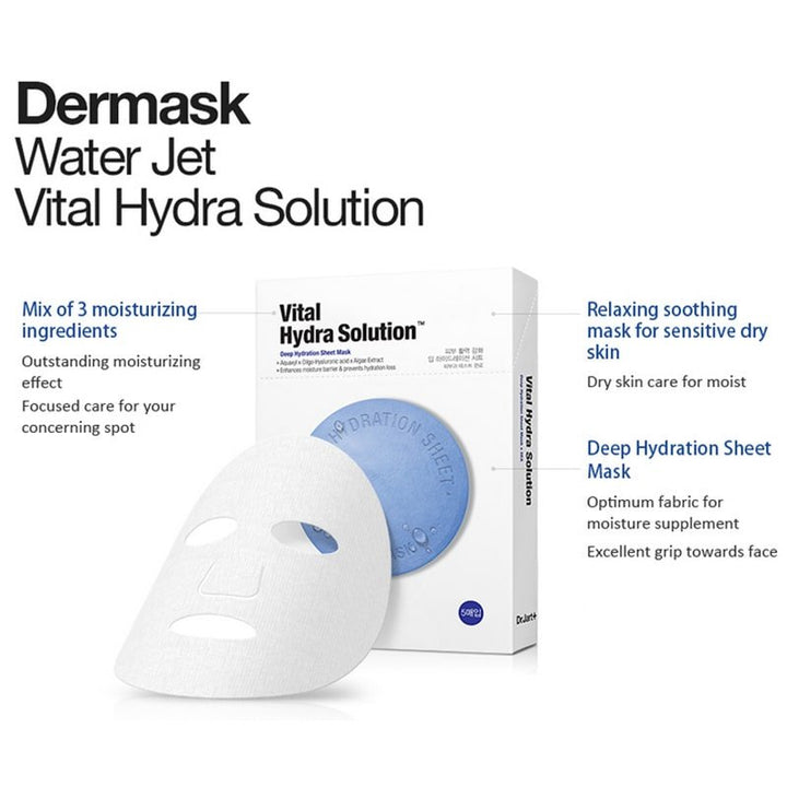 DR.JART+ Dermask Water Jet Vital Hydra Solution 5Pcs Health & Beauty oceanbuy beauty markham toronto free ship USA asian korean skincare