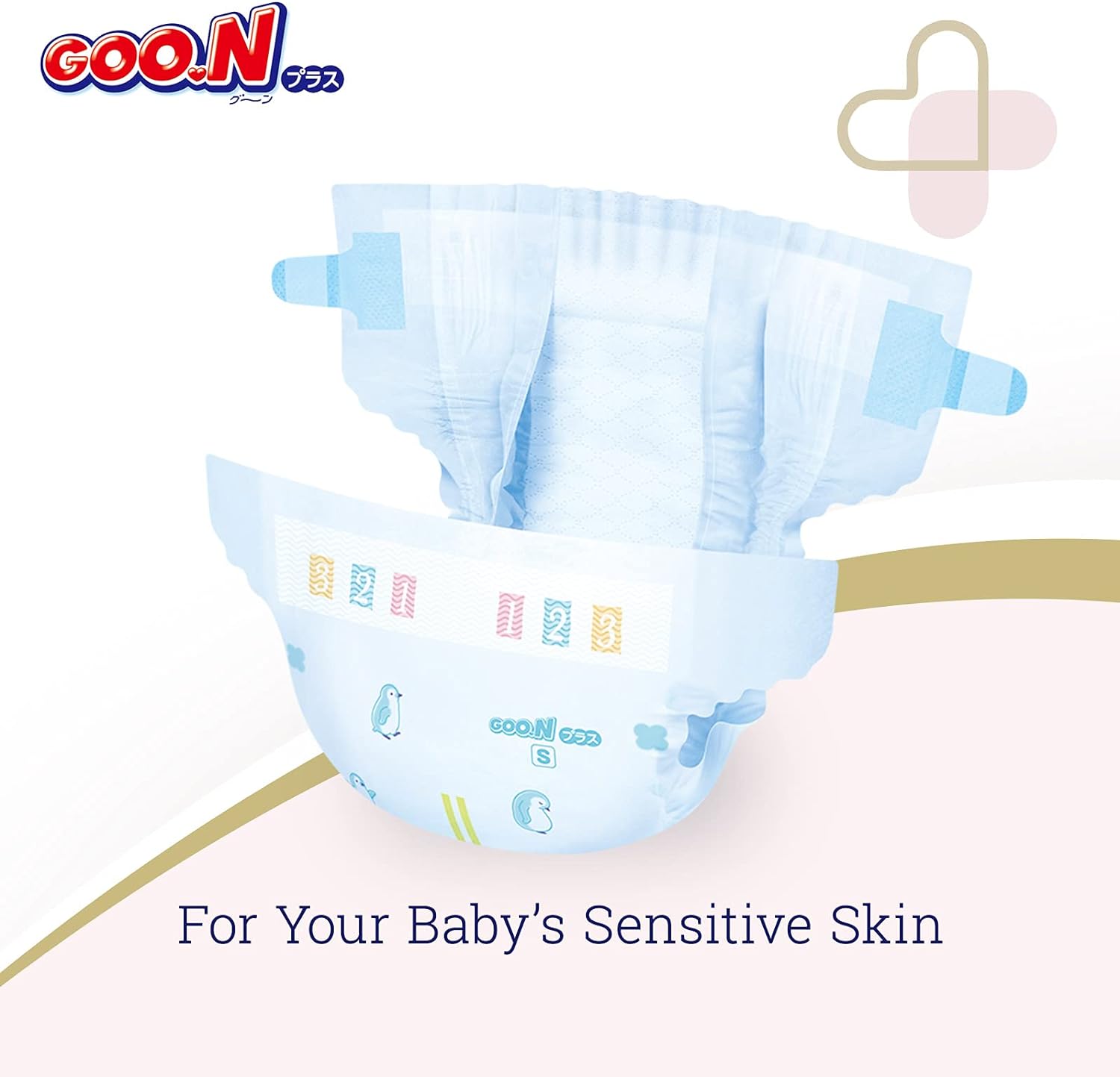 ELLEAIR GOO.N Plus Baby Diaper with Tape Size L (9～14kg) 48Pcs Baby & Toddler oceanbuy.ca markham toronto free ship USA asian korean skincare