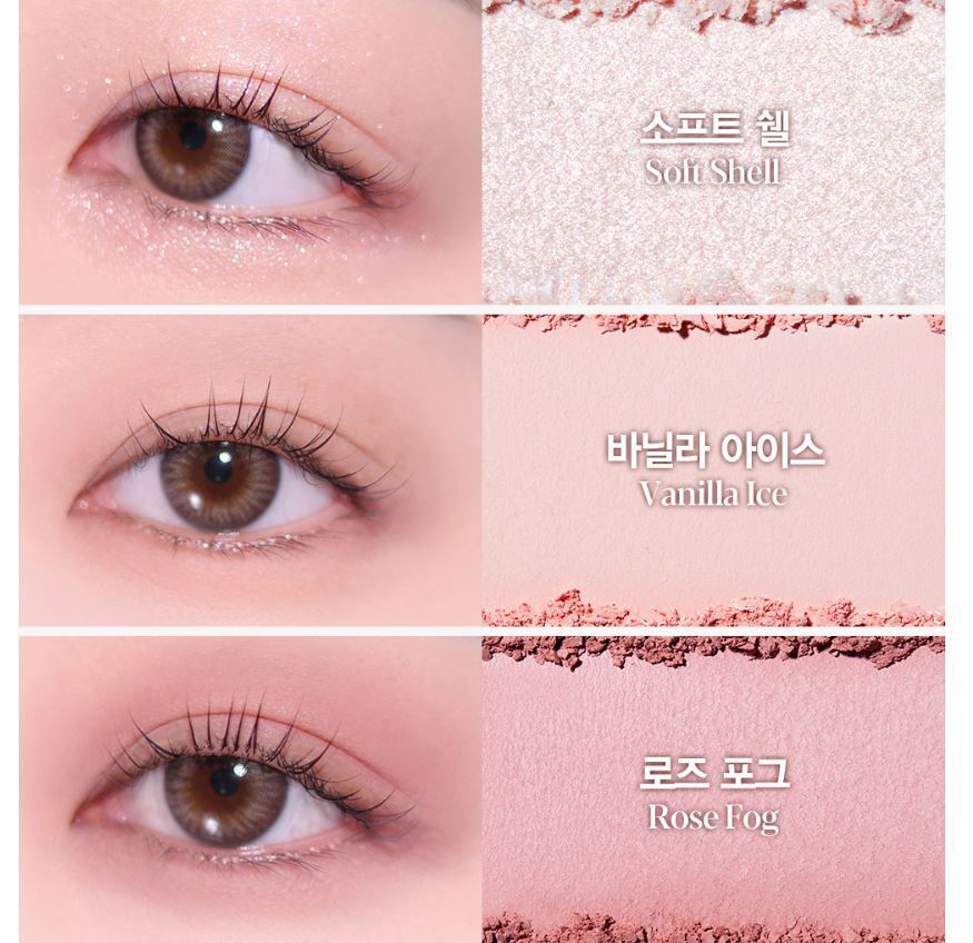 ESPOIR Real Eye Palette All New 7.5g - #02 Softy Rosy Health & Beauty oceanbuy.ca markham toronto free ship USA asian korean skincare