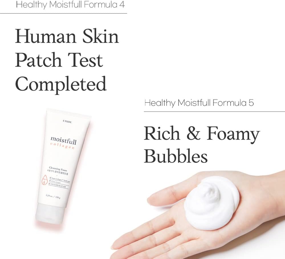 ETUDE HOUSE Moistfull Collagen Cleansing Foam 150ml Health & Beauty Kbeauty markham toronto free ship USA asian korean