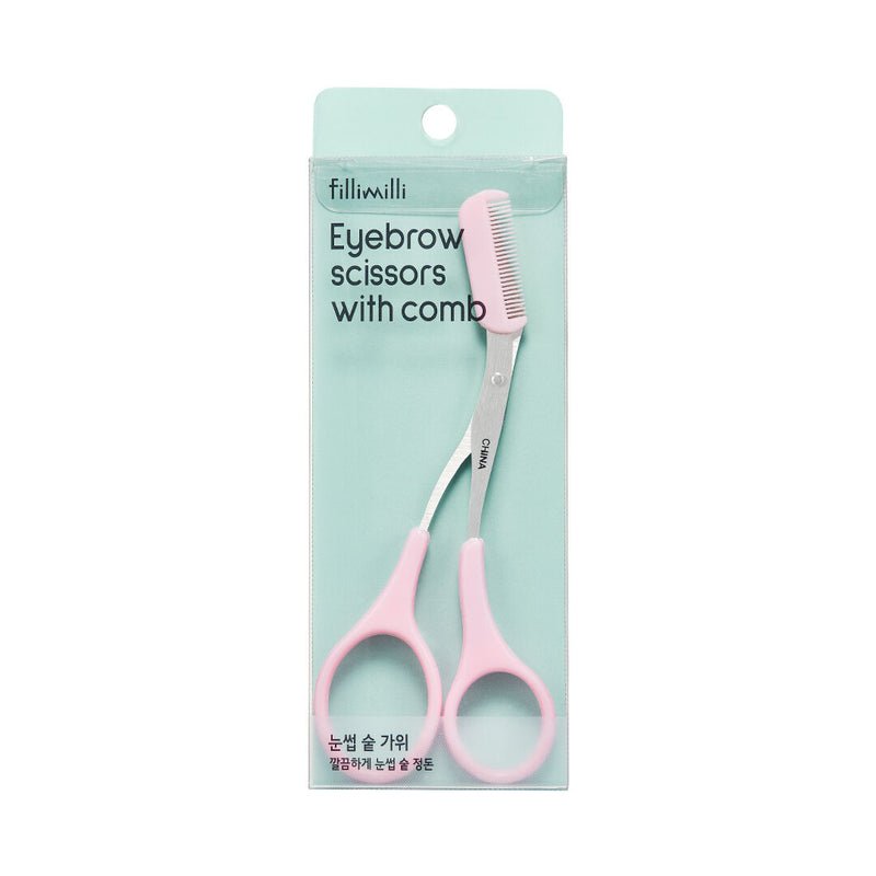 FILLIMILI Eyebrow Scissors With Comb oceanbuy.ca markham toronto free ship USA asian korean skincare