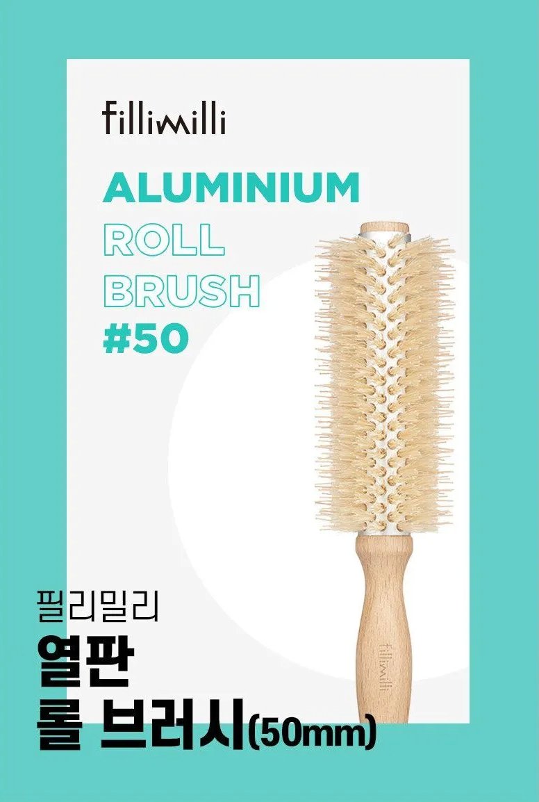 FilliMilli Aluminium Roll Brush 1EA - #50mm Health & Beauty oceanbuy.ca markham toronto free ship USA asian korean skincare