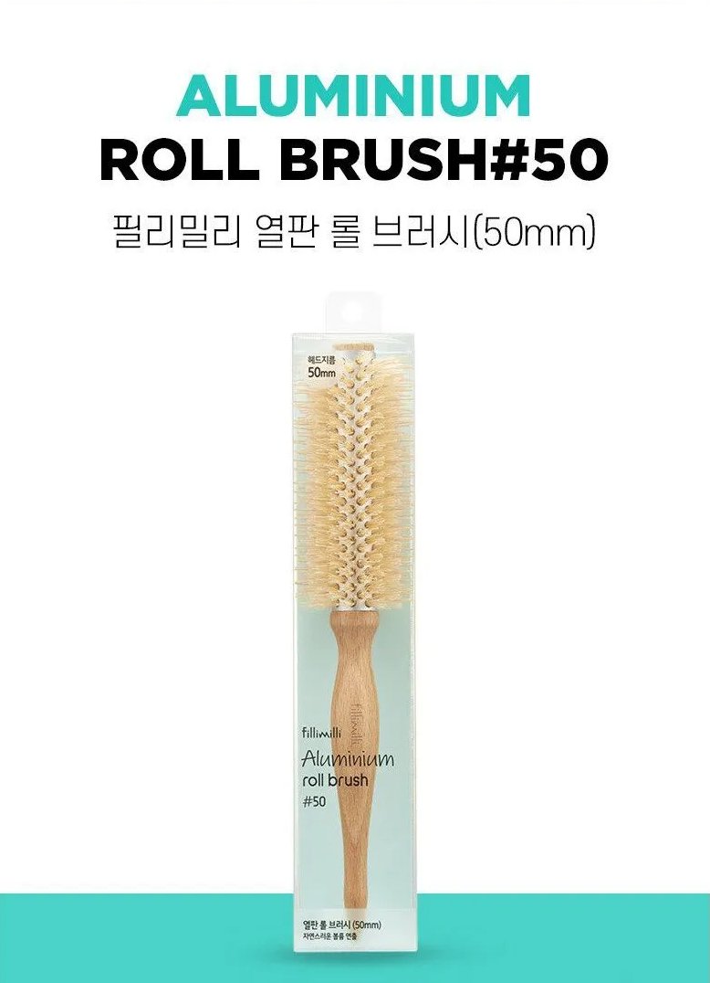 FilliMilli Aluminium Roll Brush 1EA - #50mm Health & Beauty oceanbuy.ca markham toronto free ship USA asian korean skincare