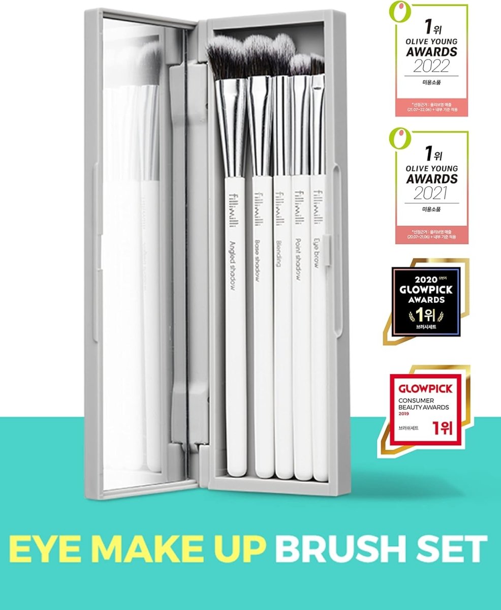 FilliMilli Eye Make Up Brush Set Health & Beauty oceanbuy.ca markham toronto free ship USA asian korean skincare