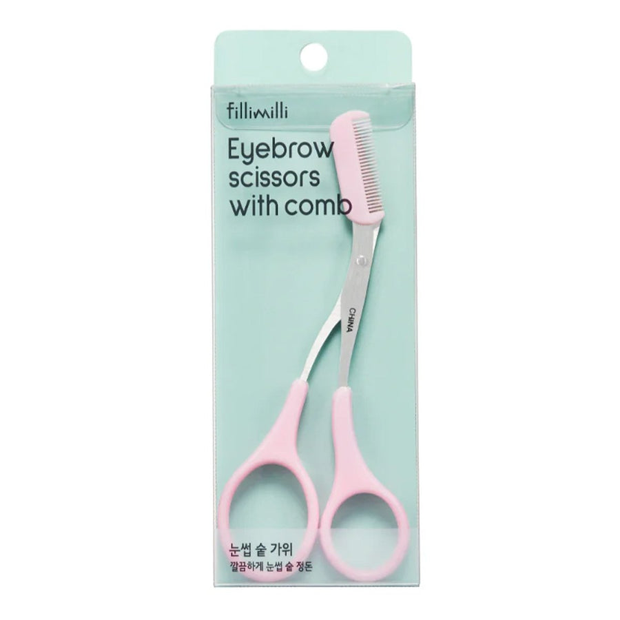 Fillimilli Eyebrow Scissors with Comb 1EA Health & Beauty Kbeauty markham toronto free ship USA asian korean