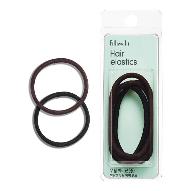 FILLIMILLI Hair Elastics (S) Black (6pc) oceanbuy.ca markham toronto free ship USA asian korean skincare