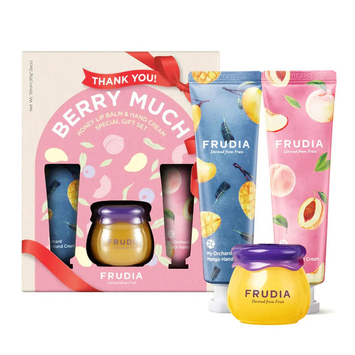 FRUDIA Honey Lip Balm & Hand Cream Special Gift Set Health & Beauty oceanbuy.ca markham toronto free ship USA asian korean skincare