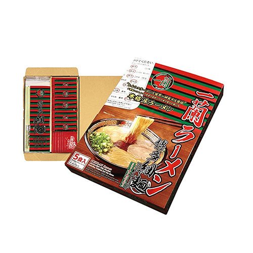 Ichiran Ramen Hakata Thin Noodles (Straight) with Red Powder 5 servings 645g Food, Beverages & Tobacco oceanbuy.ca markham toronto free ship USA asian korean skincare