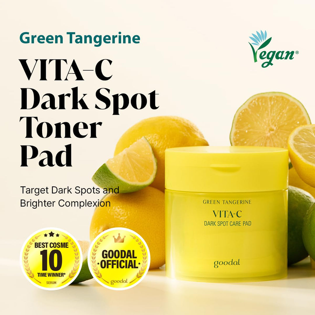 GOODAL Green Tangerine Vita C Dark Spot Care Pad 70 Pads Health & Beauty oceanbuy beauty markham toronto free ship USA asian korean skincare
