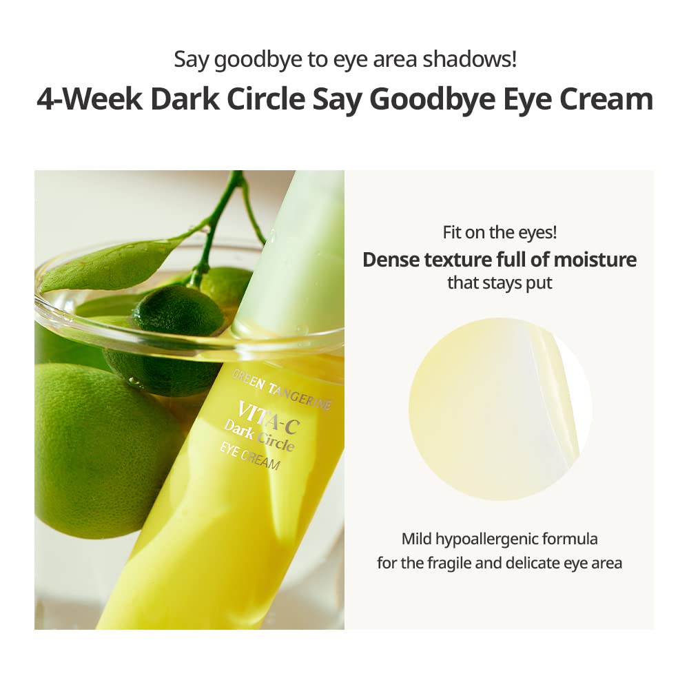 GOODAL Green Tangerine Vitamin C Dark Circle Eye Cream 30ml Health & Beauty oceanbuy.ca markham toronto free ship USA asian korean skincare