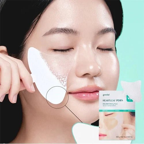 GOODAL Heartleaf PDRN Collagen Melting Patch (4pcs） Sheet Mask 1